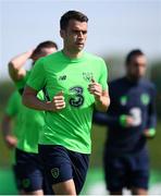 25 May 2018; Seamus Coleman during a Republic of Ireland squad training session at the FAI National Training Centre in Abbotstown, Dublin. Photo by Stephen McCarthy/Sportsfile