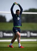 25 May 2018; Shane Duffy during a Republic of Ireland squad training session at the FAI National Training Centre in Abbotstown, Dublin. Photo by Stephen McCarthy/Sportsfile