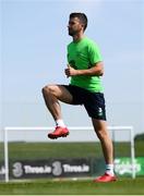 25 May 2018; Shane Long during a Republic of Ireland squad training session at the FAI National Training Centre in Abbotstown, Dublin. Photo by Stephen McCarthy/Sportsfile