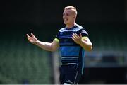 25 May 2018; Dan Leavy of Leinster during the Leinster captains run at the Aviva Stadium in Dublin. Photo by David Fitzgerald/Sportsfile