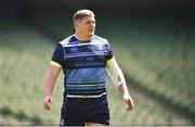 25 May 2018; Tadhg Furlong during the Leinster captains run at the Aviva Stadium in Dublin. Photo by David Fitzgerald/Sportsfile