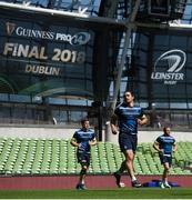 25 May 2018; James Lowe during the Leinster captains run at the Aviva Stadium in Dublin. Photo by David Fitzgerald/Sportsfile