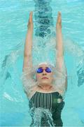 25 May 2018; Mayo Ladies Gaelic Football legend, Cora Staunton, and RTÉ broadcaster, Paul O’Flynn, were unveiled as ambassadors for the World Para Swimming Allianz European Championships which are due to be held in Dublin this August. Cora and Paul will now join Gordon D’Arcy, Jessie Barr, Niall Quinn, Amber Barrett, Rory O’Connor (Rory’s Stories) and Claire Bergin in the 50m Ambassdor challenge race. Pictured is Paralympic swimmer Ailbhe Kelly. National Aquatic Centre in Abbotstown, Dublin. Photo by Piaras Ó Mídheach/Sportsfile