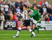 25 May 2018; Jamie McGrath of Dundalk in action against Paul O'Conor of Bray Wanderers during the SSE Airtricity League Premier Division match between Dundalk and Bray Wanderers, at Oriel Park in Dundalk. Photo by Seb Daly/Sportsfile