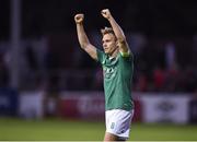 25 May 2018;  Conor McCormack of Cork City celebrates following the SSE Airtricity League Premier Division match between St Patrick's Athletic and Cork City at Richmond Park in Dublin. Photo by David Fitzgerald/Sportsfile