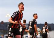 25 May 2018; Ian Morris of Bohemians celebrates his side's late equaliser during the SSE Airtricity League Premier Division match between Bohemians and Shamrock Rovers at Dalymount Park in Dublin. Photo by Stephen McCarthy/Sportsfile