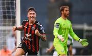 25 May 2018; Rob Cornwall of Bohemians celebrates after scoring his side's equalising goal during the SSE Airtricity League Premier Division match between Bohemians and Shamrock Rovers at Dalymount Park in Dublin. Photo by Stephen McCarthy/Sportsfile