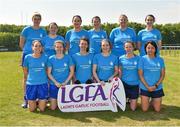 26 May 2018; University Hospital Waterford, Co. Waterford, during the LGFA Interfirms Blitz 2018 at Naomh Mearnóg GAA Club, Portmarnock, Dublin. This year seven companies competed for the top prize, while nine teams signed up to take part in a recreational blitz. Photo by Seb Daly/Sportsfile