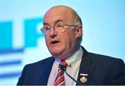 26 May 2018; Uachtarán Chumann Lúthchleas Gael John Horan speaking at the Dermot Earley Youth Leadership Recognition Day at Croke Park in Dublin. Photo by Piaras Ó Mídheach/Sportsfile