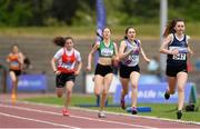 26 May 2018; Saoirse Allen of St. Senans A.C., Co. Kilkenny competing in the 800m as part of the Girls U15 Multi Events during the Irish Life Health Combined Events Day 1 at Morton Stadium, in Santry, Dublin. Photo by Harry Murphy/Sportsfile