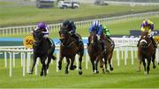 26 May 2018; Merchant Navy, with Ryan Moore up, 2nd from left, on their way to winning The Weatherbys Ireland Greenlands Stakes during the Curragh Races Irish 2000 Guineas Day at the Curragh in Kildare. Photo by Ray McManus/Sportsfile