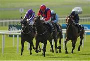 26 May 2018; Romanised, with Shane Foley up, centre, on their way to winning the Tattersalls Irish 2,000 Guineas Group 1 race during Curragh Races Irish 2000 Guineas Day at the Curragh in Kildare. Picture credit: Ray McManus / SPORTSFILE