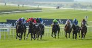 26 May 2018; Romanised, with Shane Foley up, third from left, on their way to winning the Tattersalls Irish 2,000 Guineas Group 1 race during Curragh Races Irish 2,000 Guineas Day at the Curragh in Kildare. Picture credit: Ray McManus / SPORTSFILE