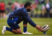 26 May 2018; Isa Nacewa of Leinster prior to the Guinness PRO14 Final between Leinster and Scarlets at the Aviva Stadium in Dublin. Photo by David Fitzgerald/Sportsfile