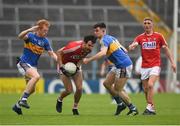 26 May 2018; Jamie O'Sullivan of Cork in action against John Keane, left, and Michael Quinlivan of Tipperary during the Munster GAA Football Senior Championship semi-final match between Tipperary and Cork at Semple Stadium in Thurles, County Tipperary. Photo by Eóin Noonan/Sportsfile