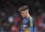 26 May 2018; A dejected Evan Comerford of Tipperary following the Munster GAA Football Senior Championship semi-final match between Tipperary and Cork at Semple Stadium in Thurles, County Tipperary. Photo by Eóin Noonan/Sportsfile