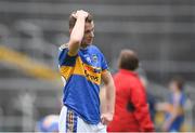 26 May 2018; A dejected Jason Lonergan of Tipperary following the Munster GAA Football Senior Championship semi-final match between Tipperary and Cork at Semple Stadium in Thurles, County Tipperary. Photo by Eóin Noonan/Sportsfile