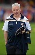 26 May 2018; Antrim Manager Lenny Harbinson after the Ulster GAA Football Senior Championship Quarter-Final match between Down and Antrim at Pairc Esler in Newry, Down. Photo by Oliver McVeigh/Sportsfile