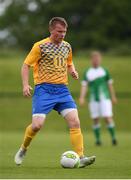 26 May 2018; Peter Delin of Sweden during the European Deaf Sport Organization European Championships third qualifying round match between Ireland and Sweden at the FAI National Training Centre in Abbotstown, Dublin. Photo by Stephen McCarthy/Sportsfile