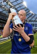 26 May 2018; Devin Toner of Leinster following their victory in the Guinness PRO14 Final between Leinster and Scarlets at the Aviva Stadium in Dublin. Photo by Ramsey Cardy/Sportsfile