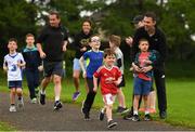 27 May 2018; parkrun Ireland in partnership with Vhi, expanded their range of junior events to thirteen with the introduction of the Cobh junior parkrun on Sunday morning. Junior parkruns are 2km long and cater for 4 to 14 year olds, free of charge providing a fun and safe environment for children to enjoy exercise. Pictured is Evan Power, age 4, from Cobh, Cork. Photo by Eóin Noonan/Sportsfile