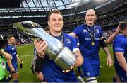 26 May 2018; Rhys Ruddock of Leinster following their victory in the Guinness PRO14 Final between Leinster and Scarlets at the Aviva Stadium in Dublin. Photo by Ramsey Cardy/Sportsfile
