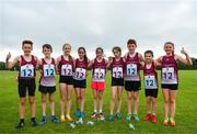 27 May 2018; The Westmeath team after the 1200m Cross Country Mixed Final during Day 2 of the Aldi Community Games May Festival, which saw over 3,500 children take part in a fun-filled weekend at University of Limerick from 26th to 27th May. Photo by Diarmuid Greene/Sportsfile