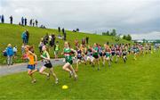 27 May 2018; A general view of the 1200m Cross Country Mixed Final during Day 2 of the Aldi Community Games May Festival, which saw over 3,500 children take part in a fun-filled weekend at University of Limerick from 26th to 27th May. Photo by Diarmuid Greene/Sportsfile