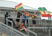 27 May 2018; Carlow supporters prior to the Leinster GAA Football Senior Championship Quarter-Final match between Carlow and Kildare at O'Connor Park in Tullamore, Offaly. Photo by Matt Browne/Sportsfile