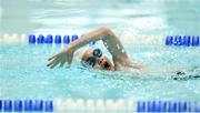 27 May 2018; Darach Higgins, from Claremorris, Co. Mayo, competing in the Boys U8 - O7 25m Freestyle event during Day 2 of the Aldi Community Games May Festival, which saw over 3,500 children take part in a fun-filled weekend at University of Limerick from 26th to 27th May.  Photo by Sam Barnes/Sportsfile