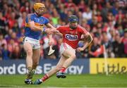 27 May 2018; Conor Lehane of Cork is tackled by Padraic Maher of Tipperary during the Munster GAA Hurling Senior Championship Round 2 match between Tipperary and Cork at Semple Stadium in Thurles, Tipperary. Photo by Eóin Noonan/Sportsfile