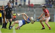27 May 2018; Brendan Maher of Tipperary in action against Mark Ellis of Cork during the Munster GAA Hurling Senior Championship Round 2 match between Tipperary and Cork at Semple Stadium in Thurles, Tipperary. Photo by Daire Brennan/Sportsfile