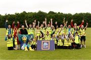 27 May 2018; Volunteers and officials during Day 2 of the Aldi Community Games May Festival, which saw over 3,500 children take part in a fun-filled weekend at University of Limerick from 26th to 27th May. Photo by Diarmuid Greene/Sportsfile