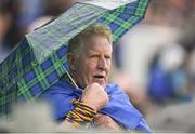 27 May 2018; A Tipperary supporter cheers on his side near the end of the Munster GAA Hurling Senior Championship Round 2 match between Tipperary and Cork at Semple Stadium in Thurles, Tipperary. Photo by Daire Brennan/Sportsfile