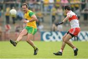 27 May 2018; Michael Murphy of Donegal in action against Christopher McKaigue of Derry during the Ulster GAA Football Senior Championship Quarter-Final match between Derry and Donegal at Celtic Park in Derry. Photo by Oliver McVeigh/Sportsfile