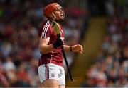 27 May 2018; Conor Whelan of Galway reacts after a missed goal chance during the Leinster GAA Hurling Senior Championship Round 3 match between Galway and Kilkenny at Pearse Stadium in Galway. Photo by Piaras Ó Mídheach/Sportsfile