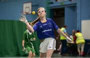 27 May 2018; Christine Percy from Cloughjordan, Co Tipperary competing in the u13 handball during Day 2 of the Aldi Community Games May Festival, which saw over 3,500 children take part in a fun-filled weekend at University of Limerick from 26th to 27th May. Photo by Diarmuid Greene/Sportsfile