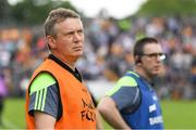 27 May 2018; Clare joint managers Donal Moloney, left, and  Gerry O'Connor during the last few minutes of the Munster GAA Hurling Senior Championship Round 2 match between Clare and Waterford at Cusack Park in Ennis, Co Clare. Photo by Ray McManus/Sportsfile