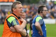27 May 2018; Clare joint managers Donal Moloney, left, and  Gerry O'Connor during the last few minutes of the Munster GAA Hurling Senior Championship Round 2 match between Clare and Waterford at Cusack Park in Ennis, Co Clare. Photo by Ray McManus/Sportsfile
