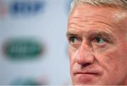 27 May 2018; France head coach Didier Deschamps during a press conference at Stade de France in Paris, France. Photo by Stephen McCarthy/Sportsfile