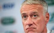 27 May 2018; France head coach Didier Deschamps during a press conference at Stade de France in Paris, France. Photo by Stephen McCarthy/Sportsfile