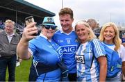 27 May 2018; Ciaran Kilkenny of Dublin with supporters Vicenta Fahey, left, and Eithne Richardson following the Leinster GAA Football Senior Championship Quarter-Final match between Wicklow and Dublin at O'Moore Park in Portlaoise, Co Laois. Photo by Ramsey Cardy/Sportsfile