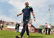 27 May 2018; Donegal manager Declan Bonner before the Ulster GAA Football Senior Championship Quarter-Final match between Derry and Donegal at Celtic Park in Derry. Photo by Oliver McVeigh/Sportsfile