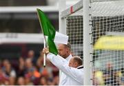 27 May 2018; Umpires disallow a second half goal scored by Walter Walsh of Kilkenny during the Leinster GAA Hurling Senior Championship Round 3 match between Galway and Kilkenny at Pearse Stadium in Galway. Photo by Piaras Ó Mídheach/Sportsfile