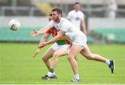 27 May 2018; Johnny Byrne of Kildare in action against Darragh Foley of Carlow during the Leinster GAA Football Senior Championship Quarter-Final match between Carlow and Kildare at O'Connor Park in Tullamore, Offaly. Photo by Matt Browne/Sportsfile