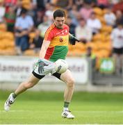27 May 2018; Conor Lawlor of Carlow during the Leinster GAA Football Senior Championship Quarter-Final match between Carlow and Kildare at O'Connor Park in Tullamore, Offaly. Photo by Matt Browne/Sportsfile