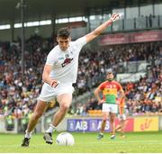 27 May 2018; Eanna O'Connor of Kildare during the Leinster GAA Football Senior Championship Quarter-Final match between Carlow and Kildare at O'Connor Park in Tullamore, Offaly. Photo by Matt Browne/Sportsfile