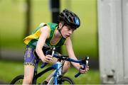 27 May 2018; Brendan McGuinness, from Walterstown - Johnstown, Co. Meath, competing in the Duathlon during Day 2 of the Aldi Community Games May Festival, which saw over 3,500 children take part in a fun-filled weekend at University of Limerick from 26th to 27th May.  Photo by Diarmuid Greene/Sportsfile