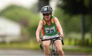 27 May 2018; Sean Corcoran, from Rathvilly, Co. Carlow, competing in the Duathlon during Day 2 of the Aldi Community Games May Festival, which saw over 3,500 children take part in a fun-filled weekend at University of Limerick from 26th to 27th May. Photo by Diarmuid Greene/Sportsfile