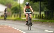 27 May 2018; Sean Corcoran, from Rathvilly, Co. Carlow, competing in the Duathlon during Day 2 of the Aldi Community Games May Festival, which saw over 3,500 children take part in a fun-filled weekend at University of Limerick from 26th to 27th May. Photo by Diarmuid Greene/Sportsfile